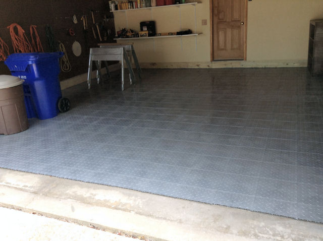 Interlocking Tiles Crack Repair Concrete Garage Slabs