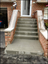 Concrete Stairs Resurfaced and Repaired, View 2