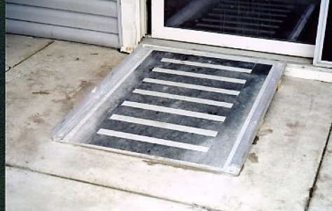 Completed ADA Ramp Shown